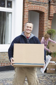 Local removals transport ready for a central London move