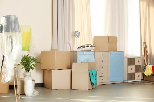 Office relocation planning in Marylebone with packing and access preparation