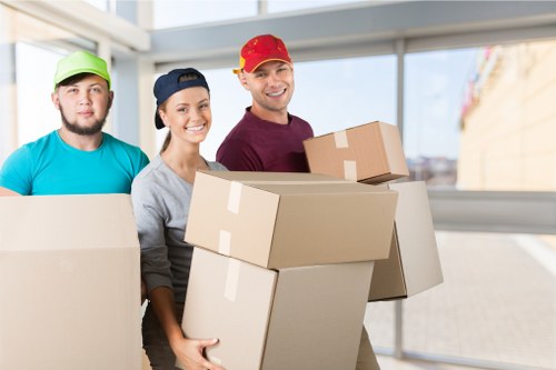 Marylebone van service supporting furniture and item collection