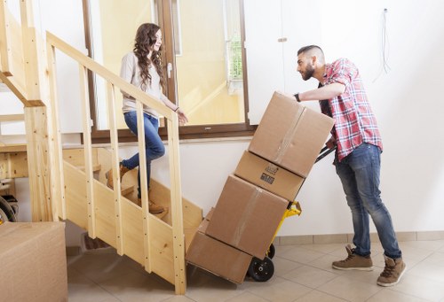 Local storage arrangement for Marylebone move or renovation