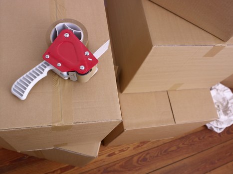 Loading furniture into a van for a local Marylebone relocation