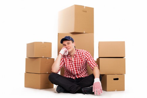 Local packing support for flats and offices in Marylebone